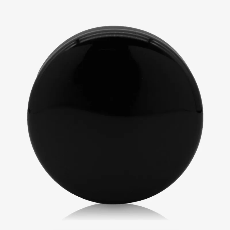 Plug de Acrílico Preto - Convexo - Acrílico