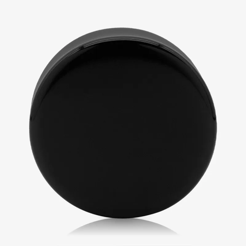 Plug Acrílico Preto Fechado Reto - Acrílico