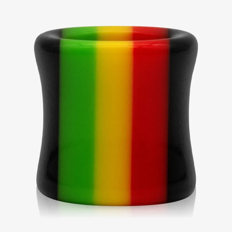 Plug de Acrílico Colorido - Reggae - Acrílico