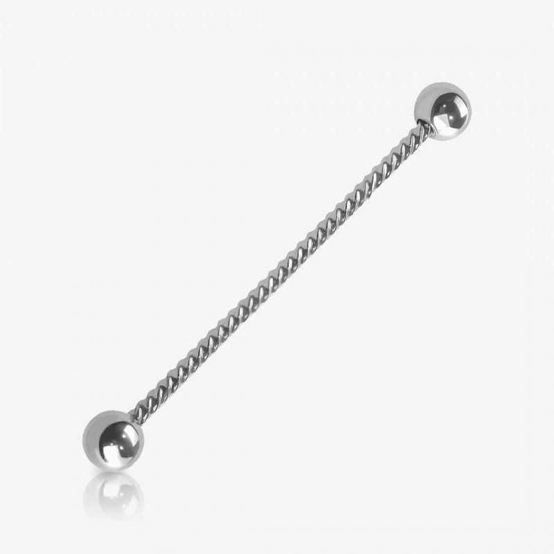 Piercing Transversal de Aço Cirúrgico - Corda - Piercings Transversal