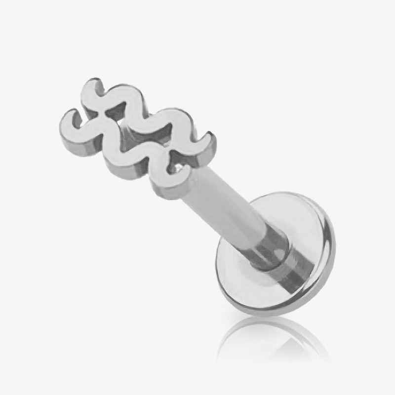 Piercing Labret Símbolos do Zodíaco - Piercings