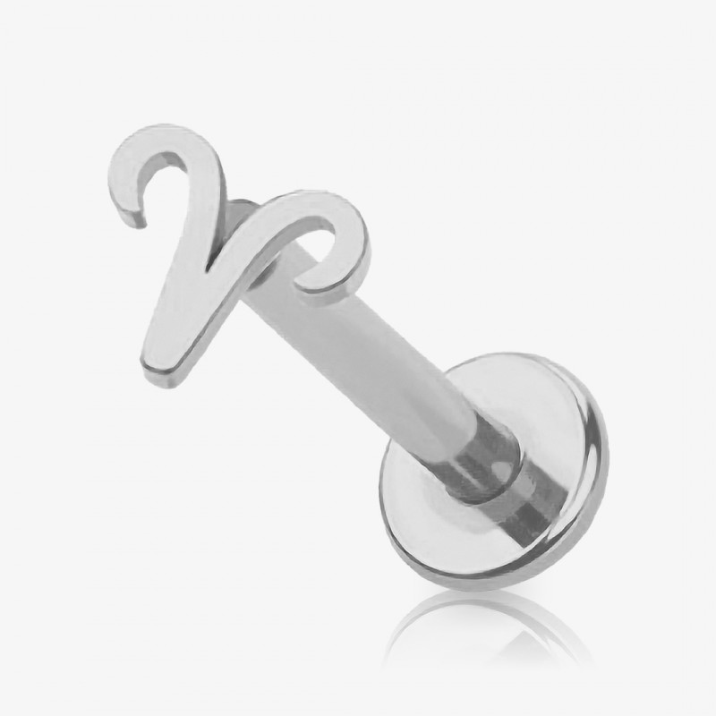 Piercing Labret Símbolos do Zodíaco - Piercings
