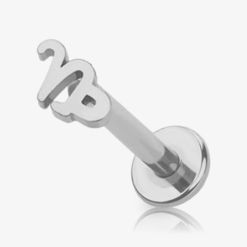 Piercing Labret Símbolos do Zodíaco - Piercings