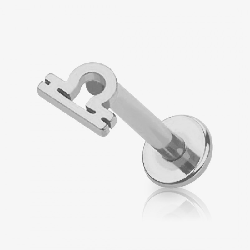 Piercing Labret Símbolos do Zodíaco - Piercings