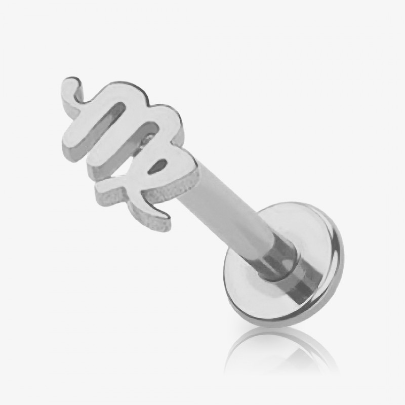 Piercing Labret Símbolos do Zodíaco - Piercings