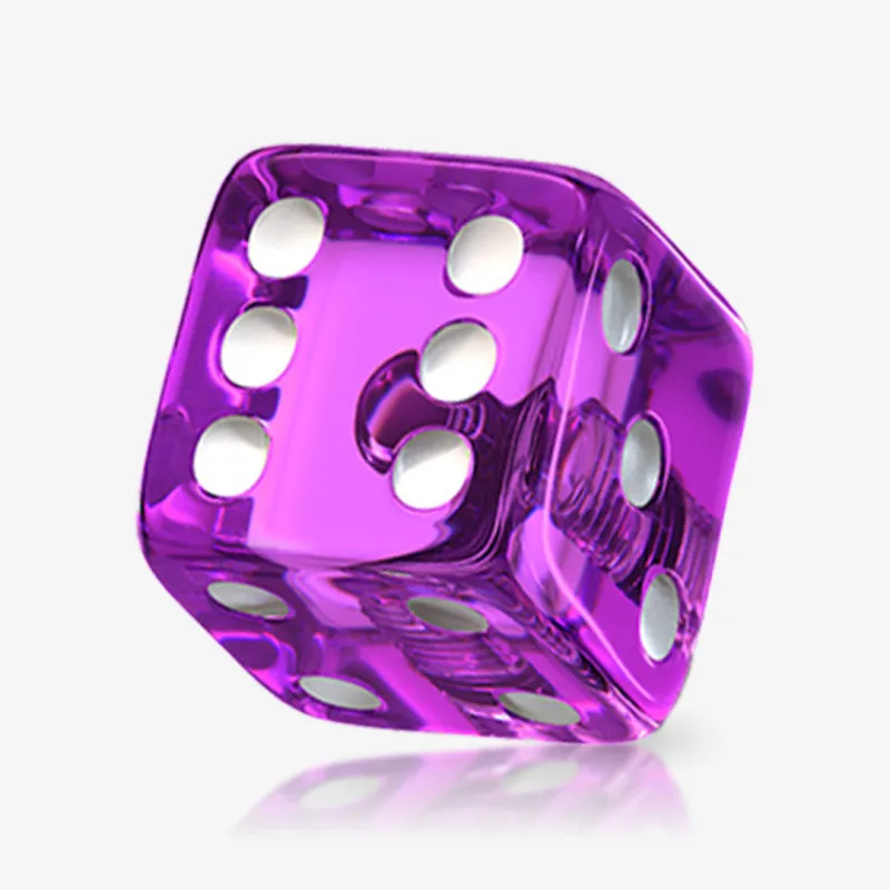 Dado de Acrílico Translúcido - Reposição - Partes avulsas