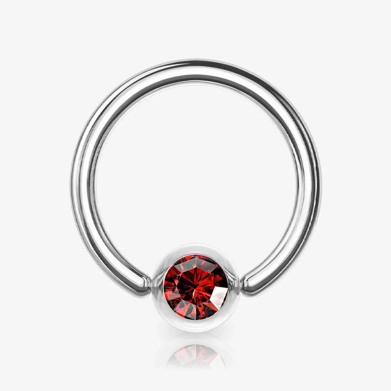 Piercing Captive com Strass - Piercings Captive