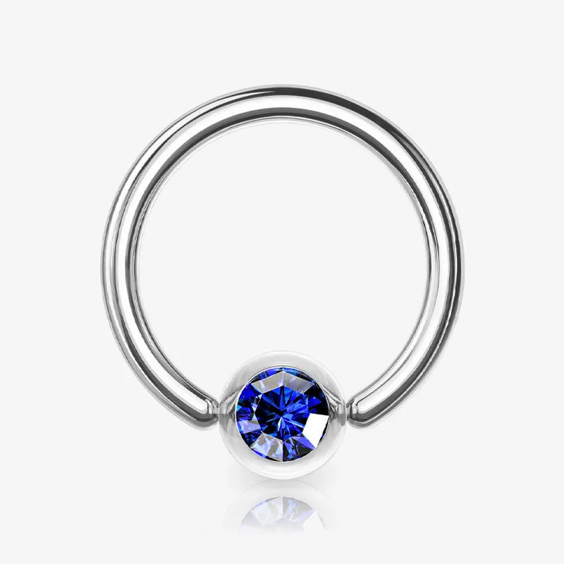 Piercing Captive com Strass - Piercings Captive