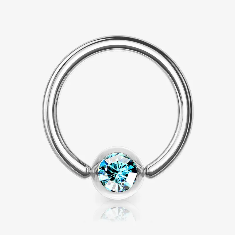 Piercing Captive com Strass - Piercings Captive