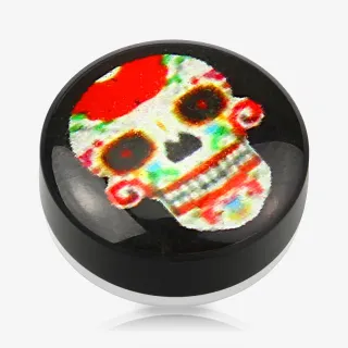 Falso Alargador Magnético Caveira 3 - Falso Alargador