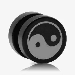 Falso Alargador Magnético Yin Yang - Falso Alargador