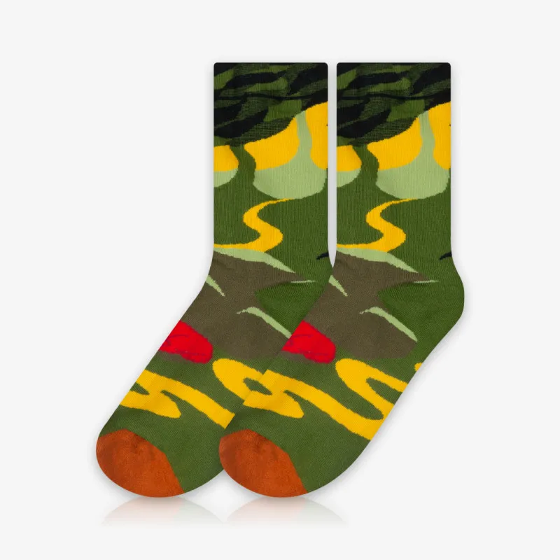 Meia Cano Alto Cão de Caça - Meias Divertidas