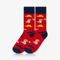 Meia Cano Alto Dinossauros é na ALARGS