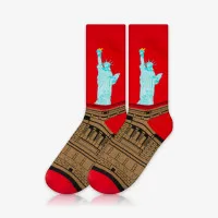 Meia Cano Alto Lady Liberty é na ALARGS