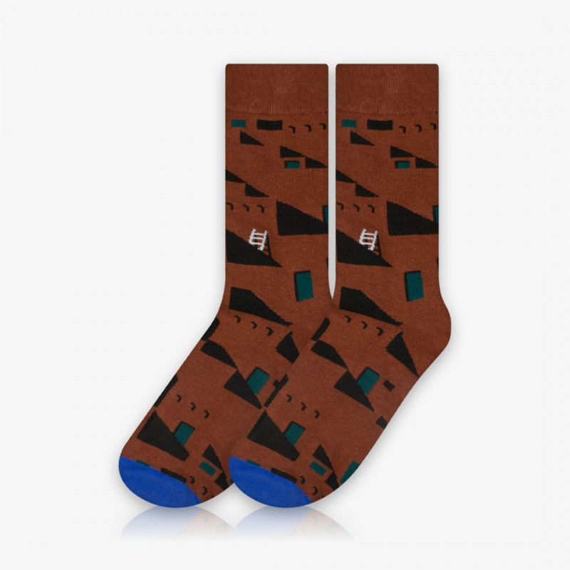 Meia Cano Alto Alpinismo - Meias Divertidas