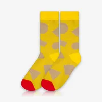 Meia Cano Alto Padrões Geométricos 5 é na ALARGS