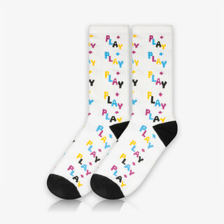 Meia Cano Alto PLAY - Meias Divertidas