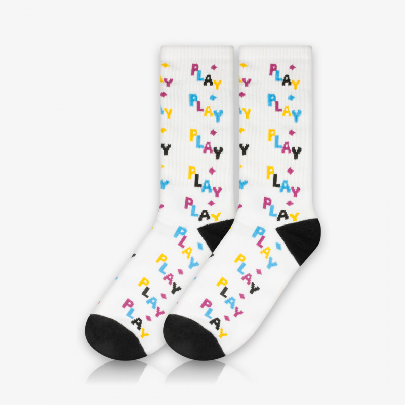 Meia Cano Alto PLAY - Meias Divertidas
