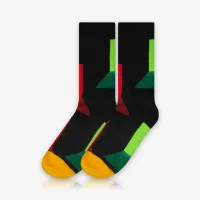 Meia Cano Alto Padrões Geométricos 7 é na ALARGS