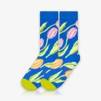 Meia Cano Alto Tulipa Bailarina é na ALARGS