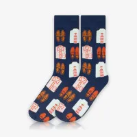 Meia Cano Alto Peças Sociais é na ALARGS