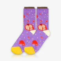 Meia Cano Médio Romãs é na ALARGS