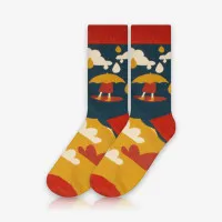 Meia Cano Alto Rainy Days é na ALARGS