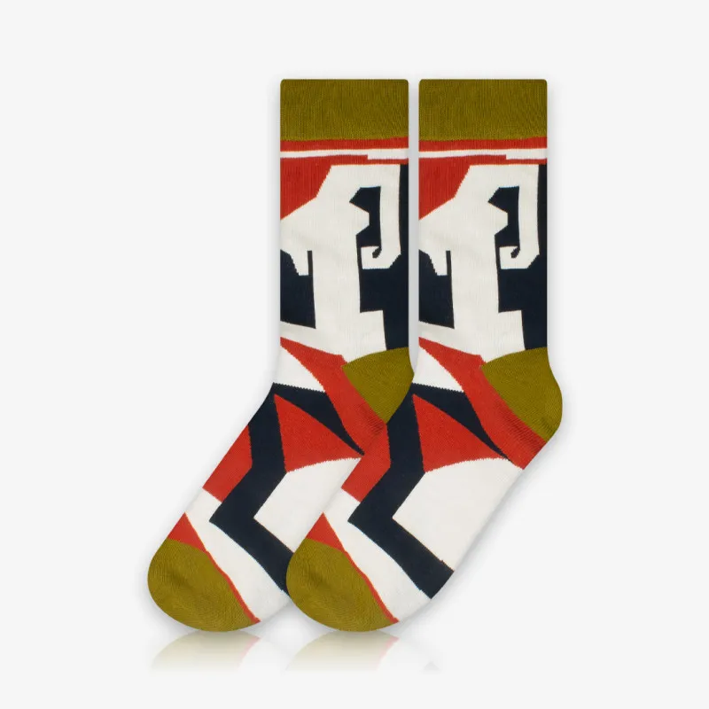 Meia Cano Alto Chifre de Ovelha - Meias Divertidas