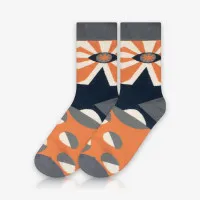 Meia Cano Alto Olhar é na ALARGS