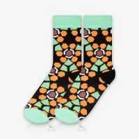 Meia Preta Cano Alto Vintage é na ALARGS