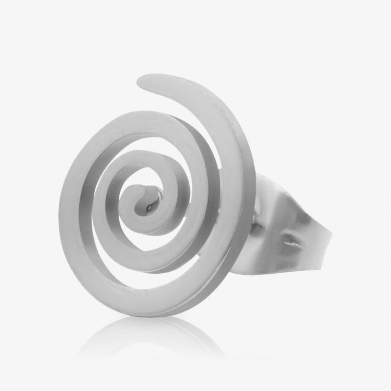 Brinco Looping Par em aço cirúrgico com design moderno e acabamento impecável.