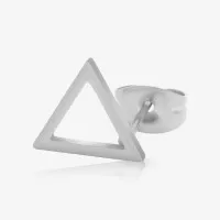 Brinco Triângulo Vazado moderno e elegante – ALARGS