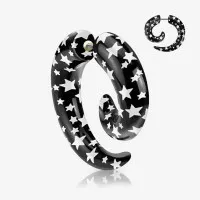 Falso Alargador Caracol Estrelas é na ALARGS