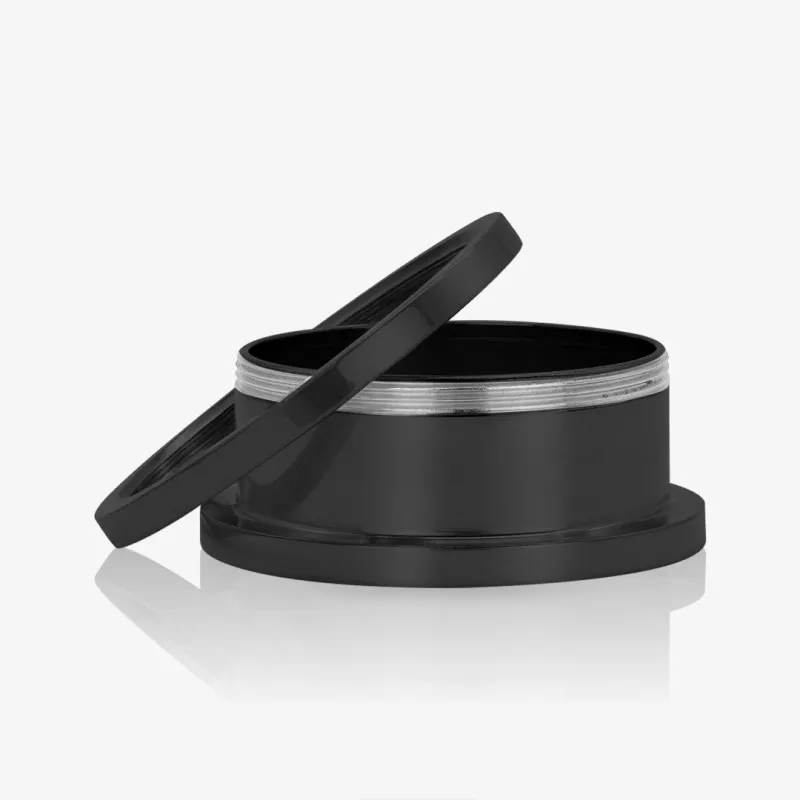 Alargador de Aço Cirúrgico Preto - Rosca - Alargadores