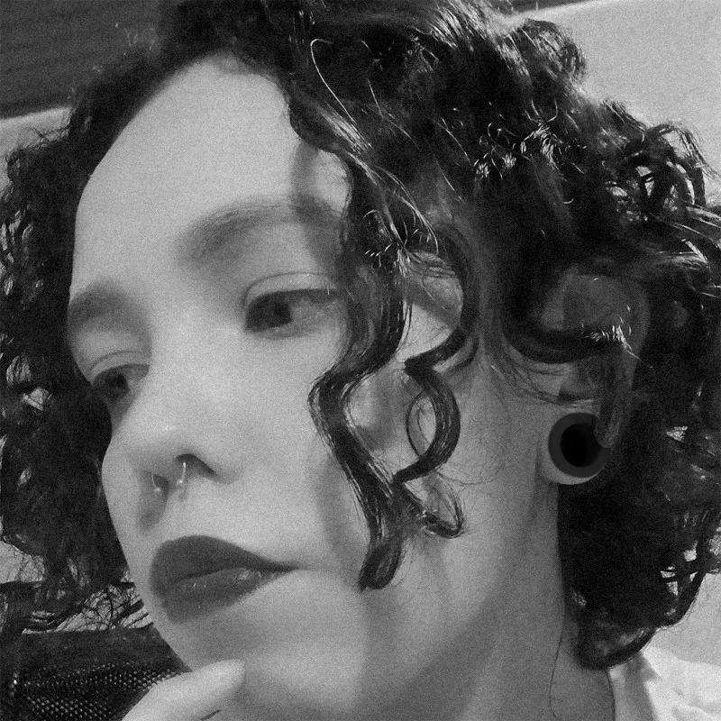 Alargador de Acrílico Preto - Rosca - Acrílico