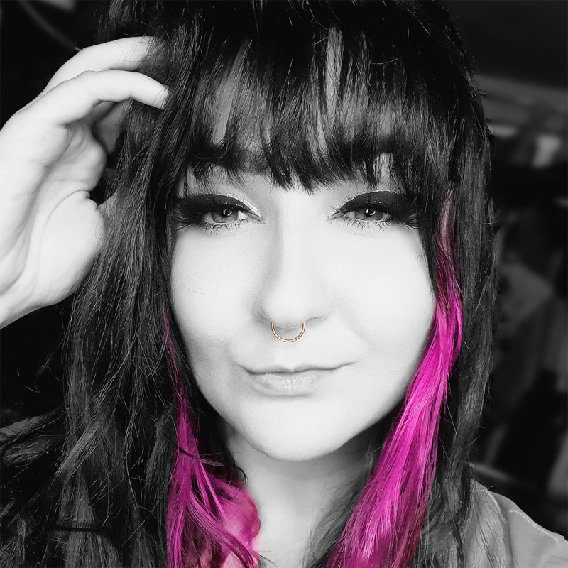 Piercing Argola Rosê Clicker com Zircônias Cravadas Laterais