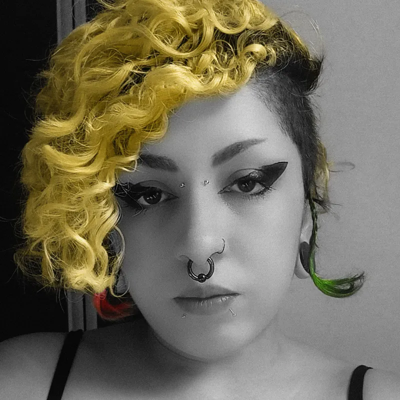 Piercing Captive de Aço Cirúrgico Preto 3mm