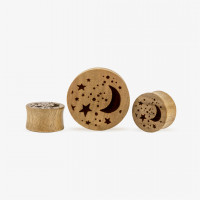 Alargador Plug Gravado Noite Estrelada é na ALARGS