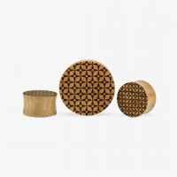 Alargador Plug Gravado Padronagem é na ALARGS