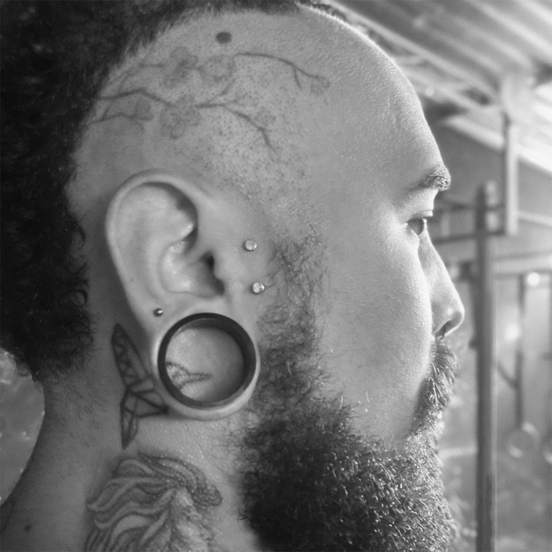 Alargador de Aço Preto com Rosca - Vários Tamanhos | Alargs