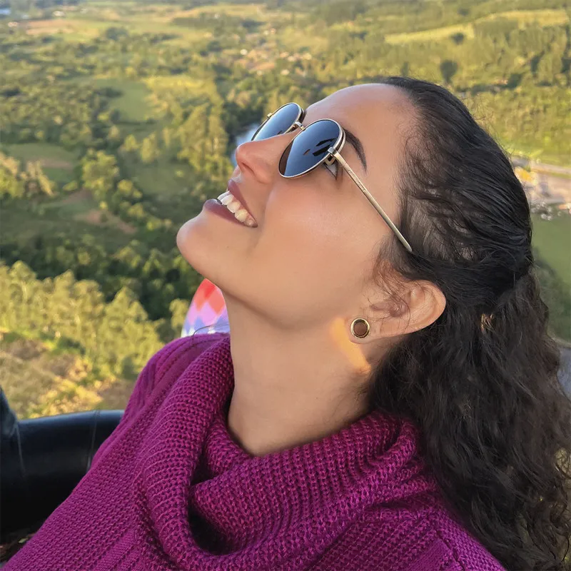 Alargador Aço Cirúrgico Dourado Flangeado: Elegância