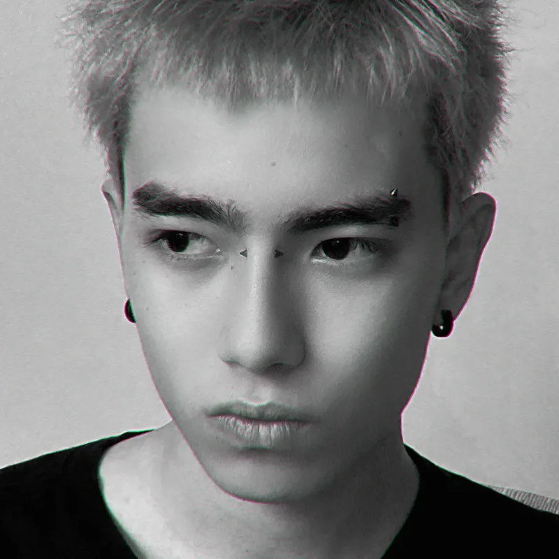 Piercing Barbell Spike Acrílico em Aço com Estilo Moderno