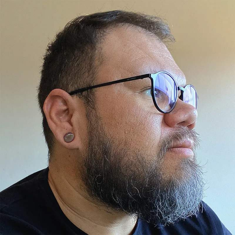 Plug de Acrílico Convexo Transparente, Discreto e Confortável