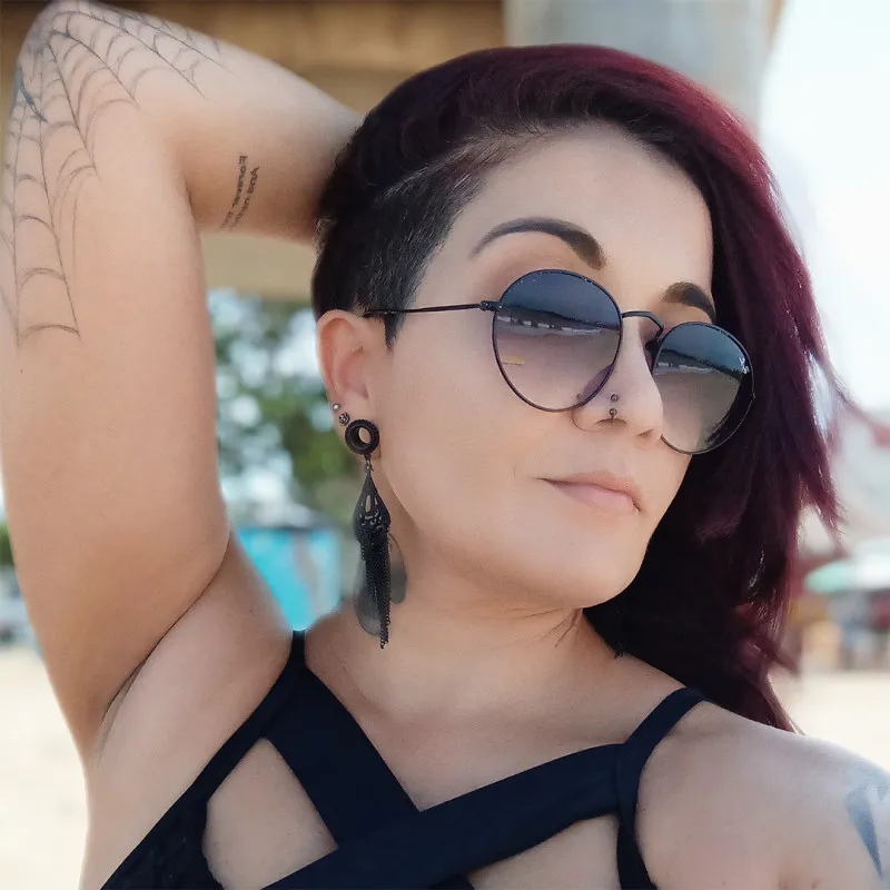 Alargabrinco Preto Lua DIY Unidade é na ALARGS