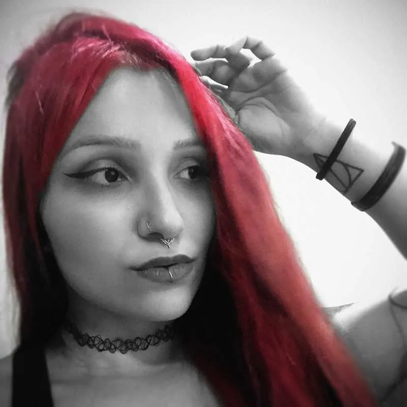 Piercing Argola de Aço com fecho dobrável prateado