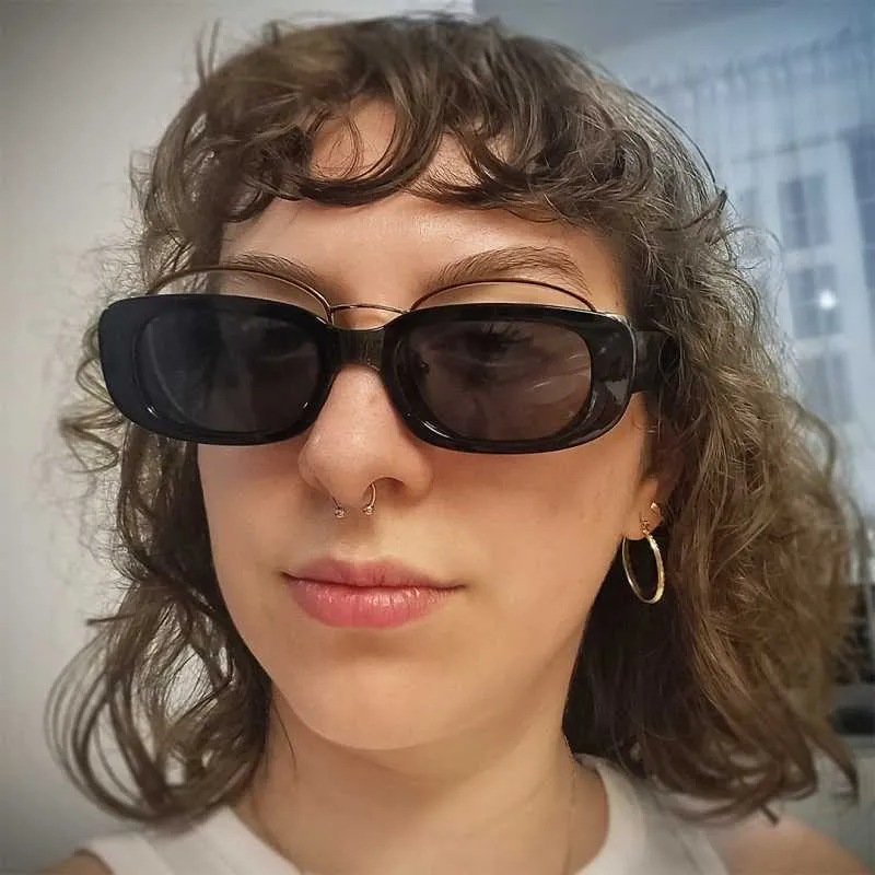 Piercing ferradura prateado com bolinha de aço | ALARGS