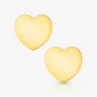 Brinco Dourado Coração Par – Delicado, feminino e versátil