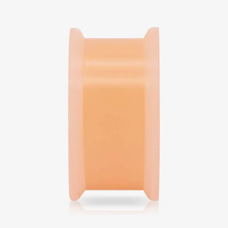 Plug Silicone Pêssego Fechado | Conforto e Discrição