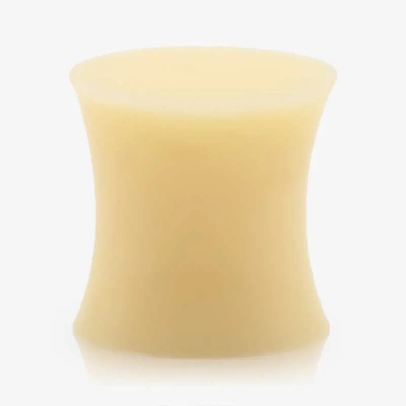 Plug Silicone Bege Fechado confortável e flexível – ALARGS