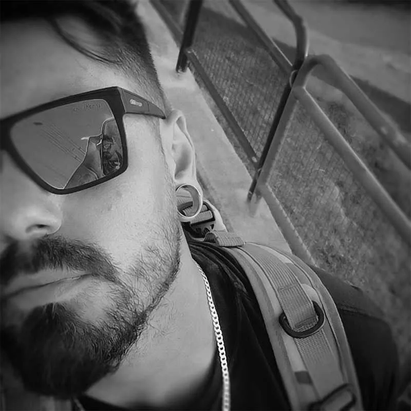 Alargador de Aço Prateado Flangeado - Estilo Seguro | ALARGS